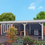 Lugarde tuinhuis met overkapping PS2