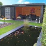 Lugarde tuinhuis met overkapping PR27