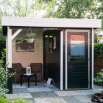 Lugarde tuinhuis met overkapping PR6