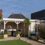 Lugarde blokhut met overkapping B27