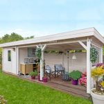 Lugarde blokhut met overkapping B18