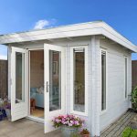 Lugarde blokhut plat dak B6