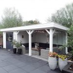 Lugarde tuinhuis met overkapping PS10
