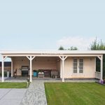 Lugarde tuinhuis met overkapping PR39