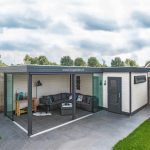Lugarde tuinhuis met overkapping PR49