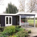 Lugarde tuinhuis met overkapping PR55
