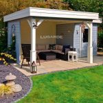 Lugarde tuinhuis met overkapping PR9