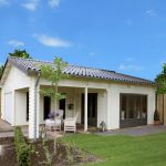 Houten garage Lugarde G8