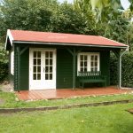 Lugarde blokhut met veranda B16