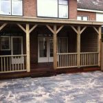 Flexwood aanbouw veranda Peest