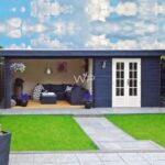 Aanbieding Woodpro blokhut type Raimon - 650x300 cm